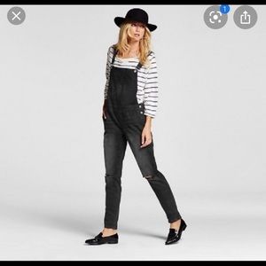 mossimo black overalls